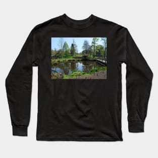 Trees and water frozen in time Long Sleeve T-Shirt